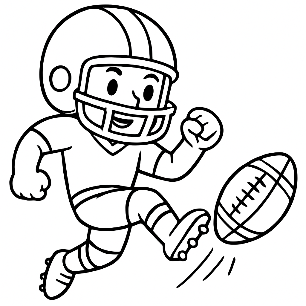 futbol para colorear 1 — dibujo para colorear
