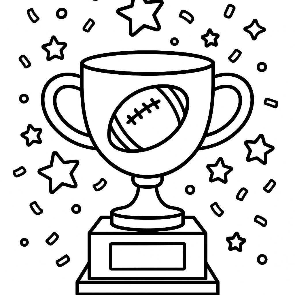 futbol para colorear 10 — dibujo para colorear